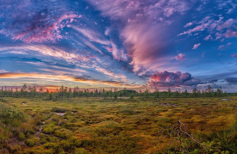 Расплескалось небо..photo preview