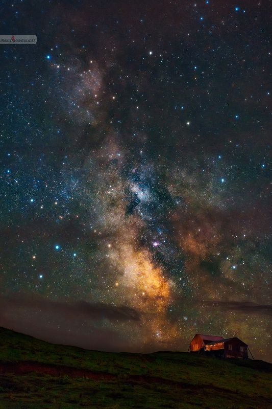 млечный путь , природа, грузия, гомисмта, гуриа Млечный путь над ГомисМтаphoto preview