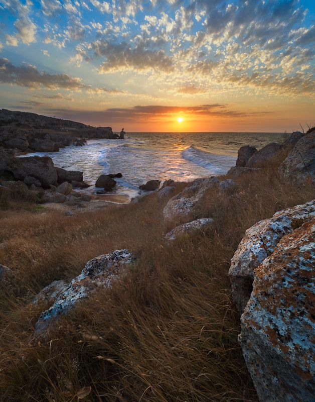 крым crimea степь закат азовское море декорации скиф Летние этюды азоваphoto preview
