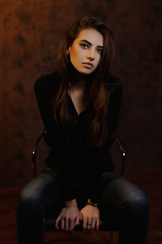 девушка студия портрет Катяphoto preview