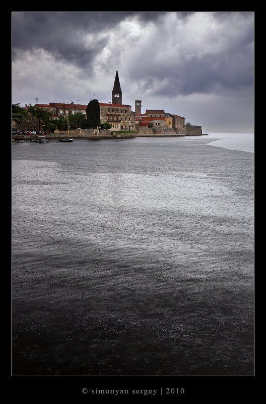 хорватия, пореч, porec Дождливаяphoto preview