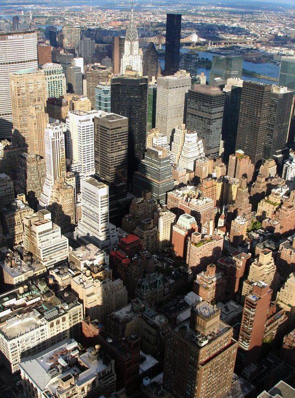 nyc, нью-йорк, манхэтан, город, тень Тень гигантаphoto preview