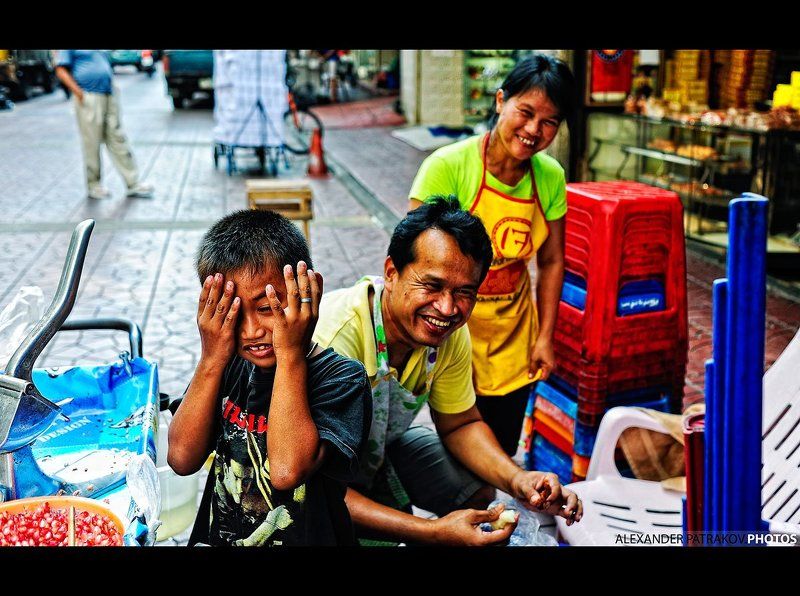 дети, бангкок, азия ониphoto preview