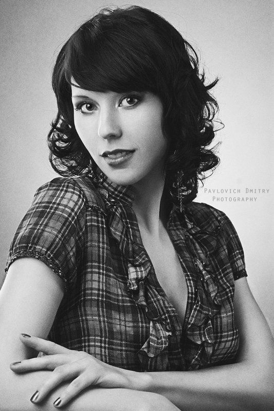 портрет, студийный портрет, девушка *** фото превью