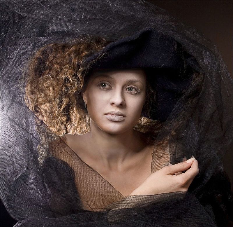 дама, вуаль, свет, студия Вуалевая..photo preview