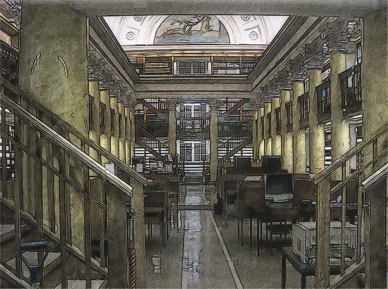 yliopiston kirjasto, helsinki Про лопату...photo preview