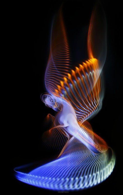 светографика, портрет, свет,  размышление, иероглиф, витые сдвиги, предметы Иероглиф  (Светографика - Витые сдвиги 2009) фото превью