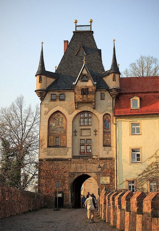 foto liubos, meissen, германия, вход в замок альбрехтсбург Путешествуем по Мейссену.. фото превью