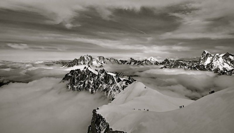 горы, лето, шамони, мон, блан восхождение (вариант)photo preview