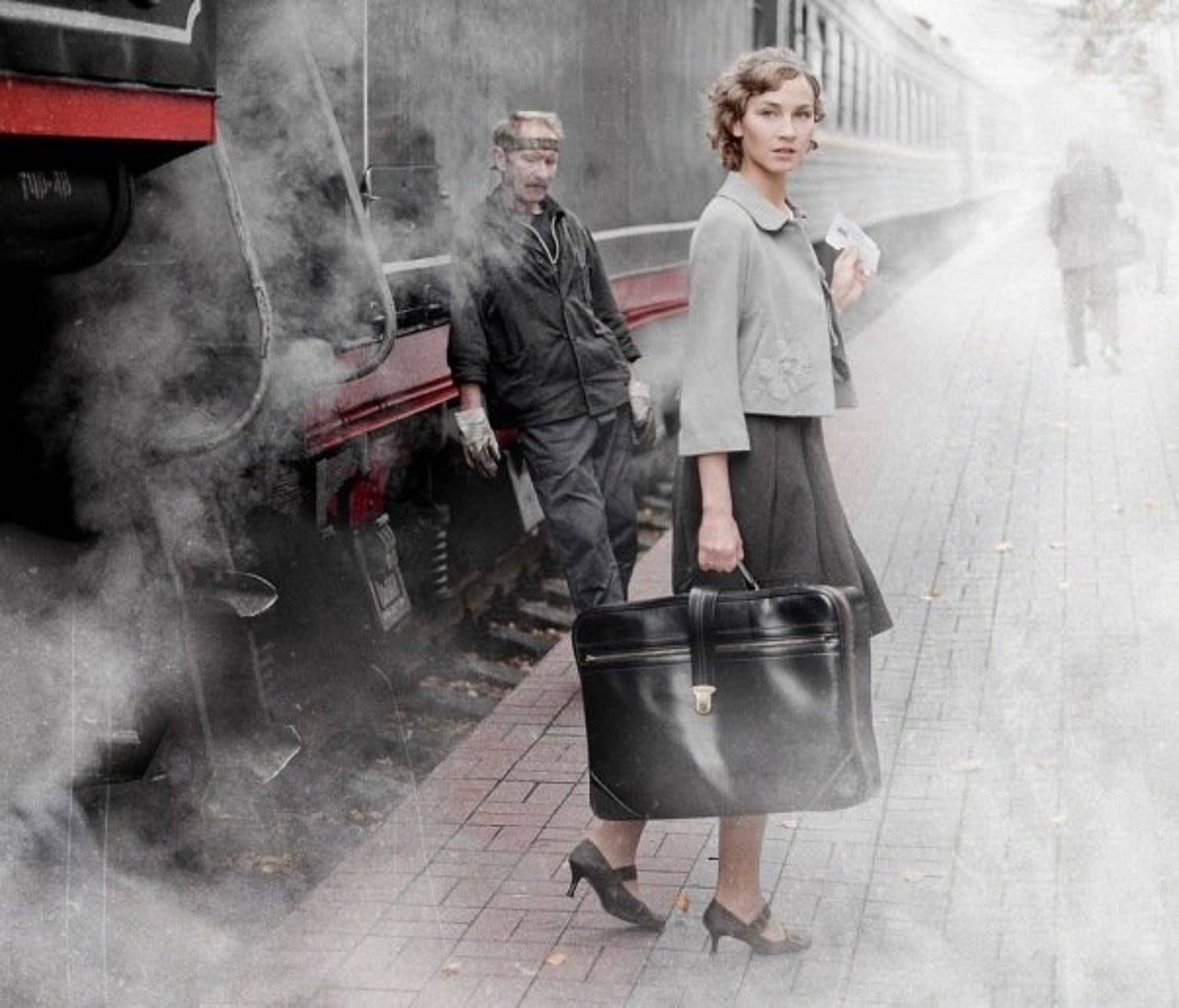 отправление, поезд, билет, 6612069