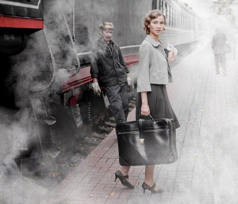 отправление, поезд, билет Отъездphoto preview