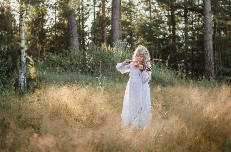 Лиза и скрипкаphoto preview