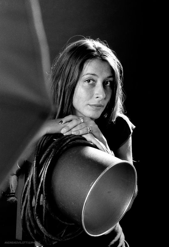 Portrait Photo Photography Ritratto Model Fashion Moda Girl Woman Italy B&W Letiziaphoto preview