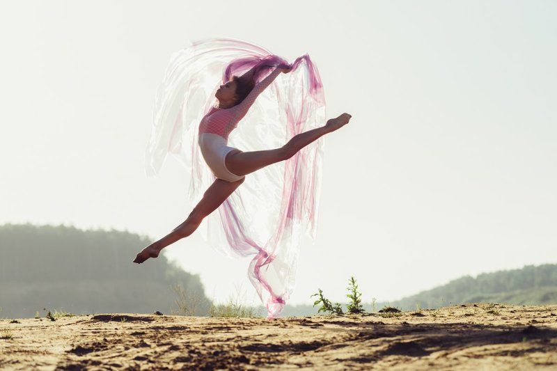 Балет, утро, портрет, солнце, прыжок, полёт Птицаphoto preview