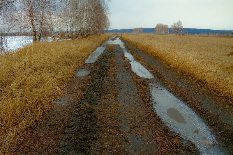 По весенней дорогеphoto preview