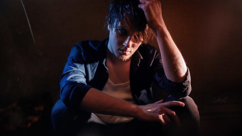 свет парень dark волосы Перед выборомphoto preview