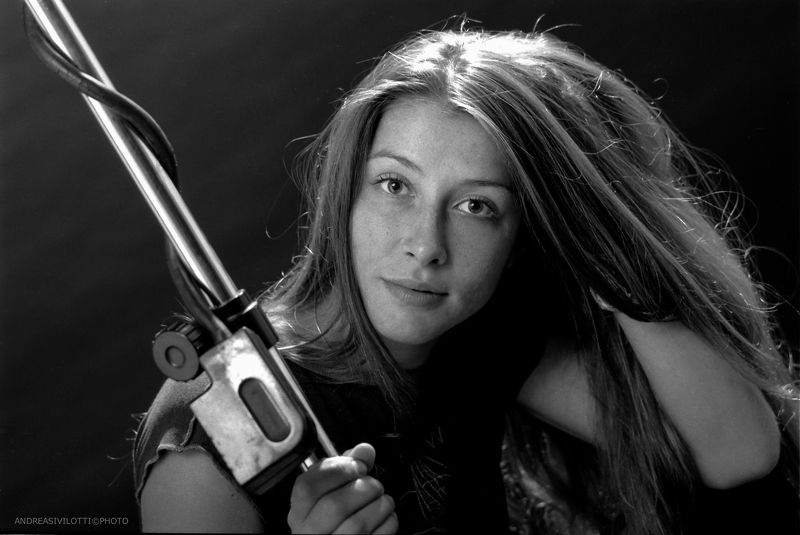 Portrait Photo Photography Ritratto Model Fashion Moda Girl Woman Italy B&W Letiziaphoto preview