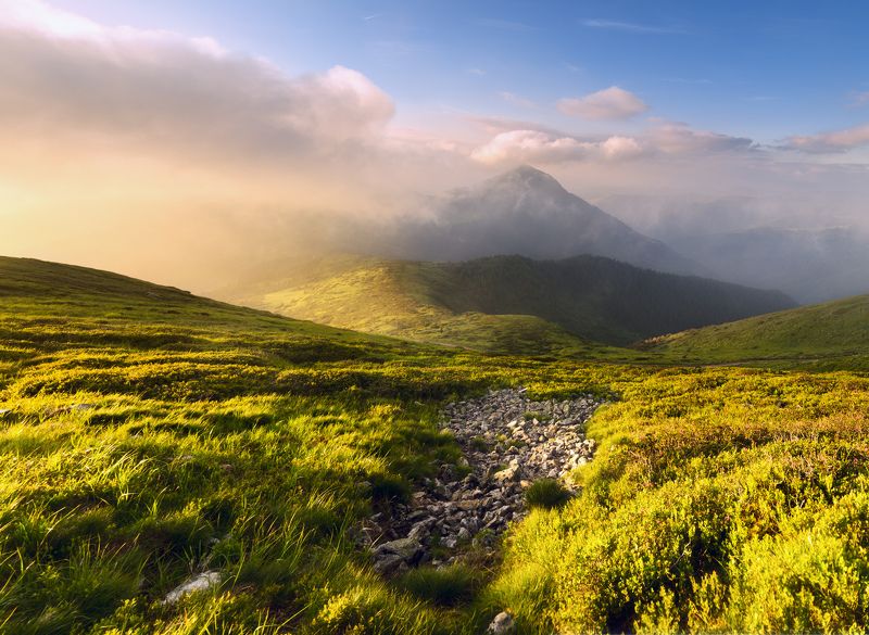 карпаты, мармарошский хребет, гора петрос ***photo preview