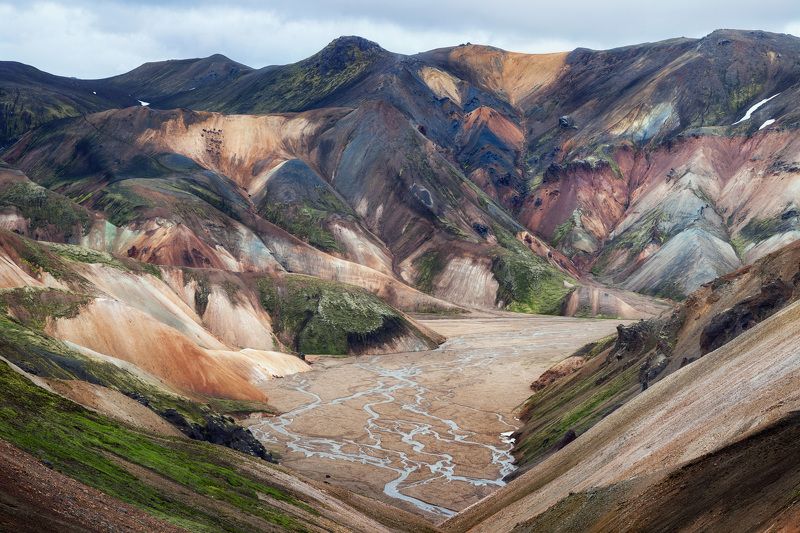 iceland, landmannalaugar, travel, brizmaker, photo Colors of Landmannalaugarphoto preview