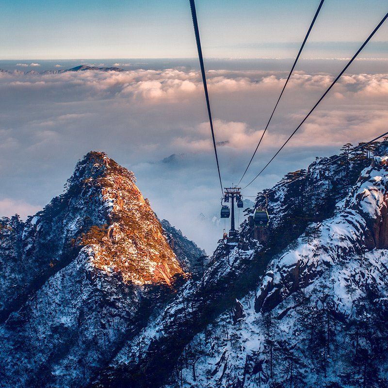 黄山 黄山索道photo preview