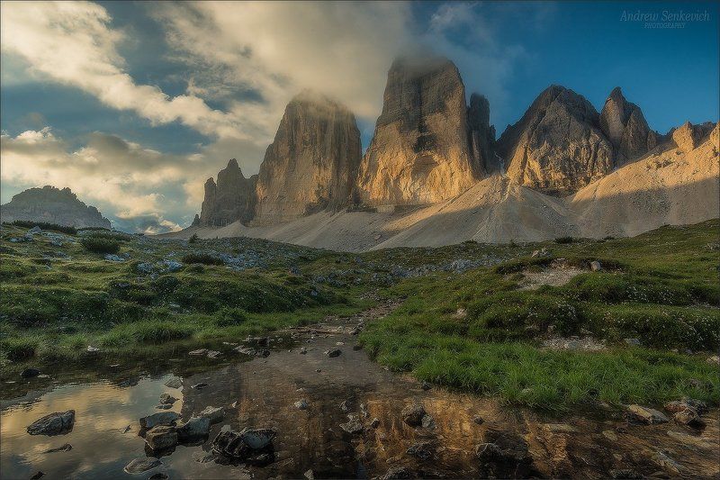 tre cime di lavaredo, dolomites, italy, sunrize, горы, рассвет, доломиты Хроника одного рассвета :)photo preview