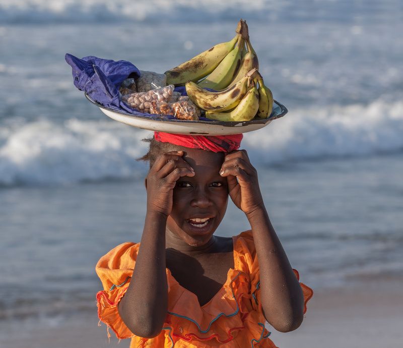 africa, child, seller, fruit, sellerphoto preview