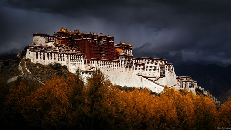 traveltibet Дворец Потала. Лхаса. Тибетphoto preview
