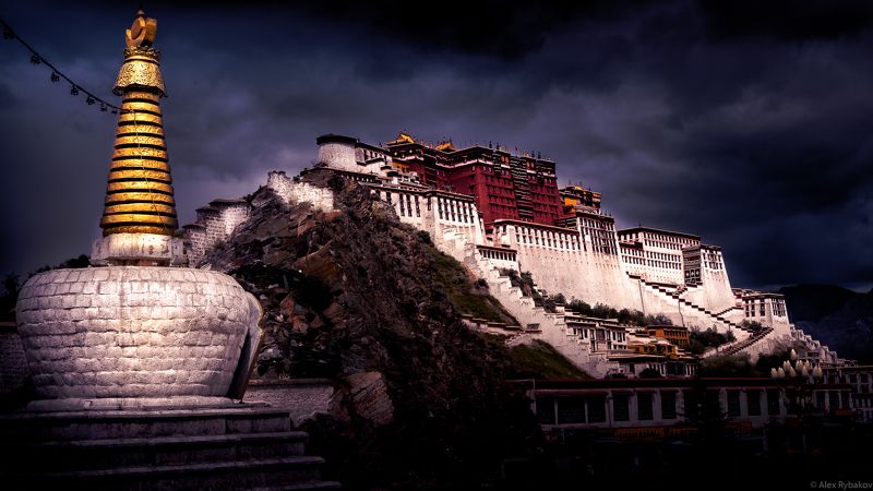 потала, тибет, дворец, лхаса, путешествие, экспедиция дворец Потала. Лхаса. Тибетphoto preview