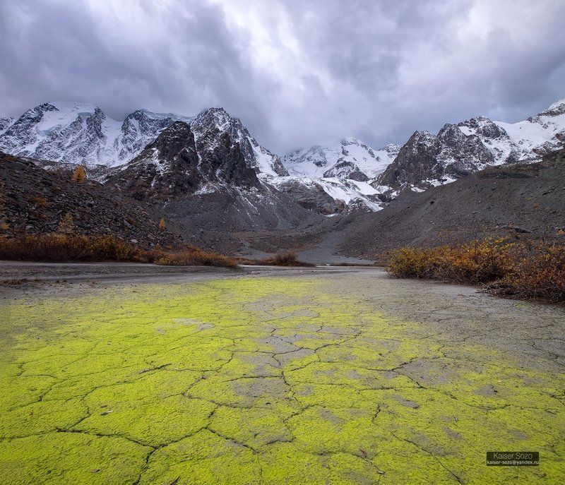 россия, алтай, шавла, шавлинские озера, ледник зелинского По дороге из жёлто-зелёного кирпичаphoto preview