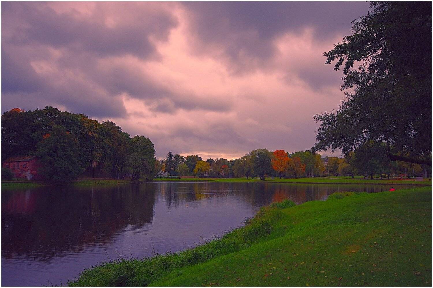 Осень в парке "Аркадия", Рига. Автор: Viktor , Viktor