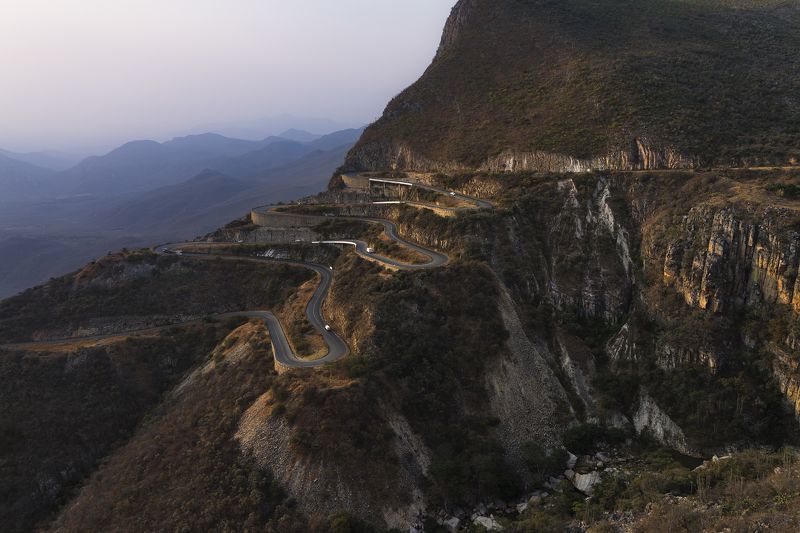 дорога, серпантин, горы, ангола, закат, Serra de leba фото превью