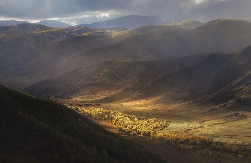 алтай, осень В долине Алтайских горphoto preview