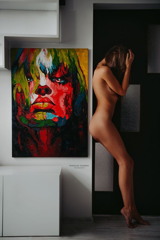 art, paint, nude, model Artphoto preview