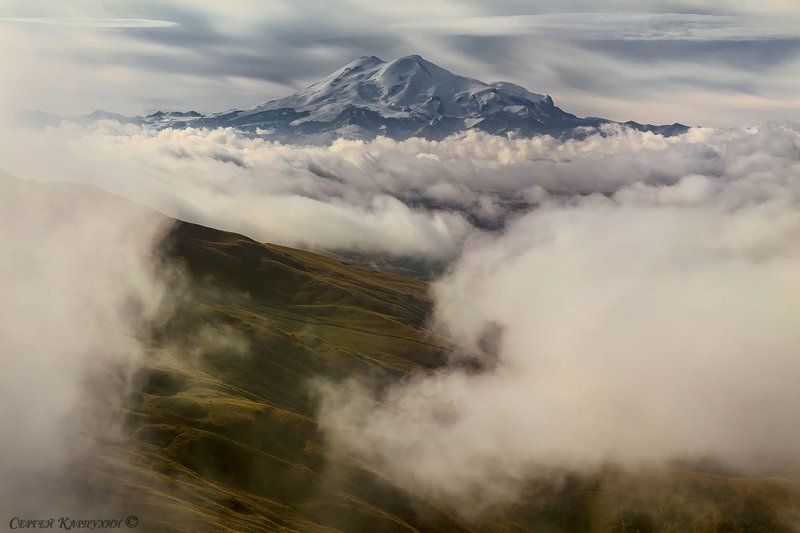кавказ, эльбрус, бермамыт Занавес перед антрактом. фото превью