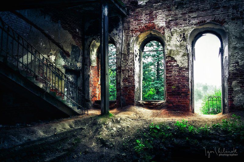 усадьба, гребнево, руины, наследие Забытое наследие - усадьба Гребневоphoto preview