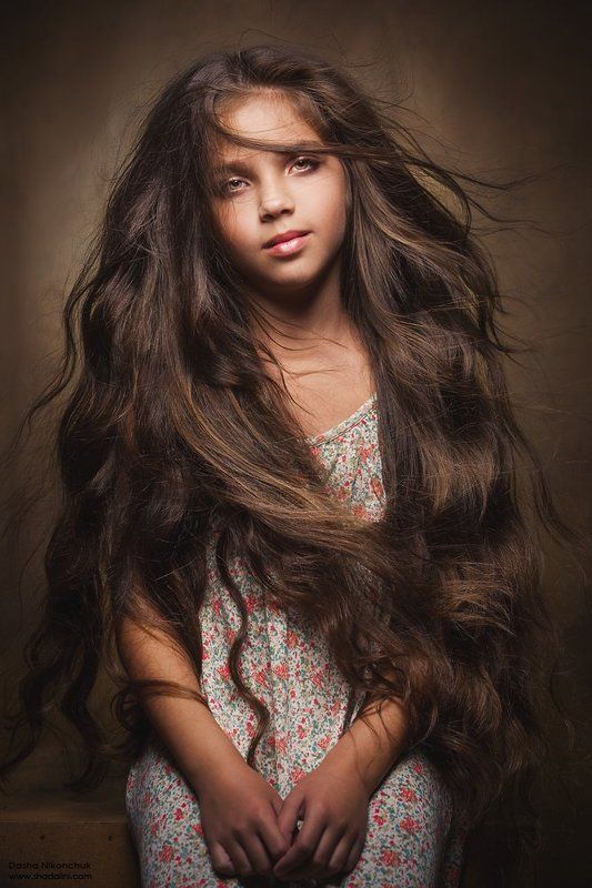 девочка, ребенок, волосы Марияphoto preview