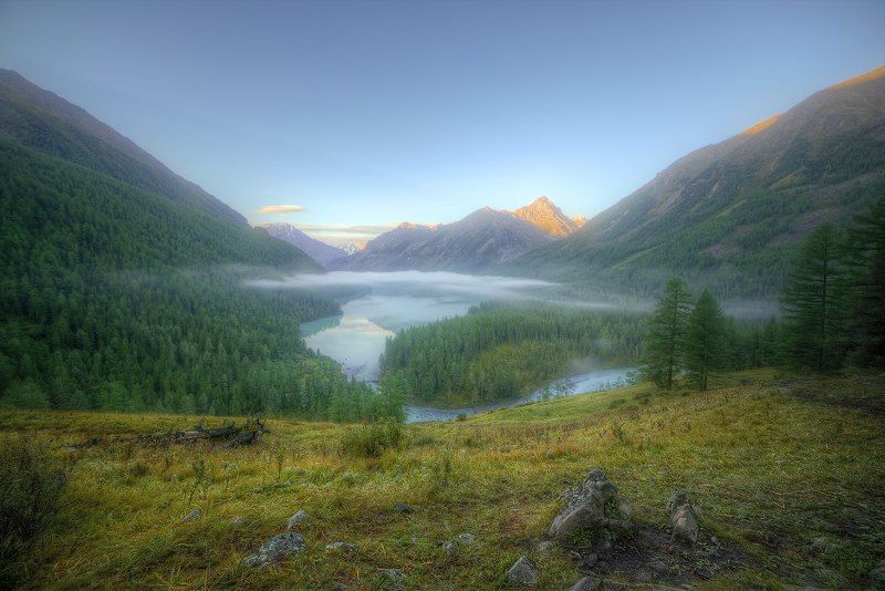 Утро на Кучерлинском озереphoto preview