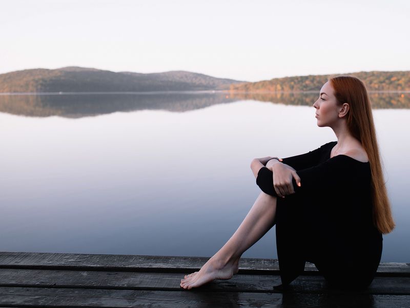 девушка, море, природа, портрет photo preview