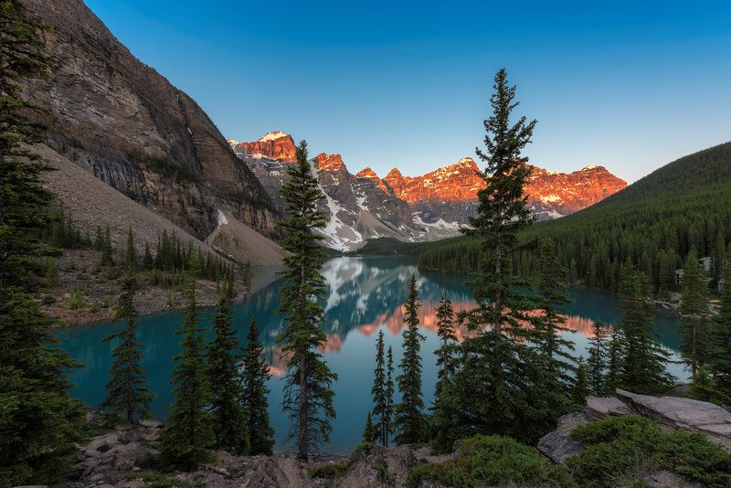 canada, banff, lake, nature, louise, moraine, landscape, scenery, mountain, canadian, rockies, summer, rocky, alberta, scenic, sunrise, hiking, trekking, national, park, calgary, scenery, Rocky Mountainsphoto preview