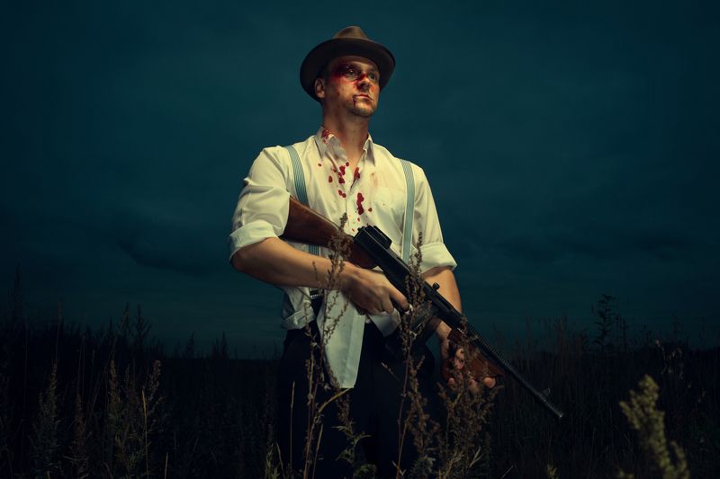 photo, digital, nikon, elinchrom, fashion, moscow, art, fin-art, germany, portrait, film, picture Гангстерphoto preview