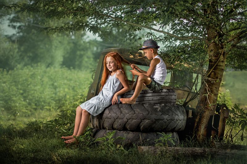 Country childrenphoto preview