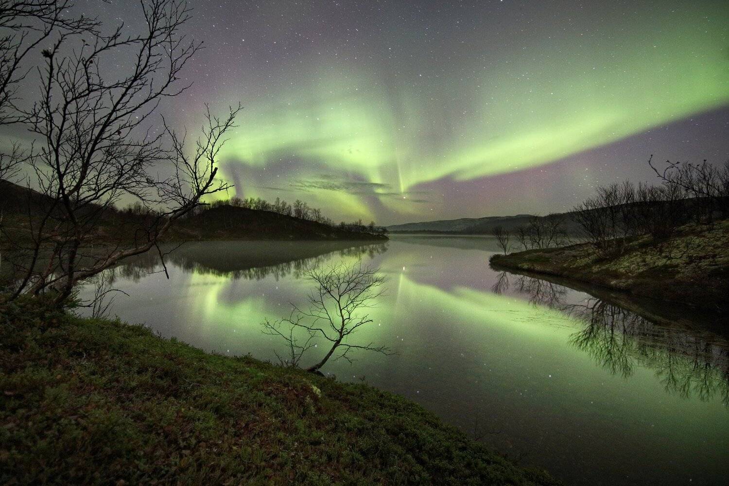 октябрь осень мурман сияние, Daemus