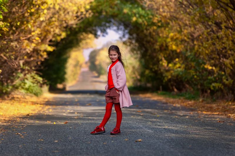 Осенний туннельphoto preview