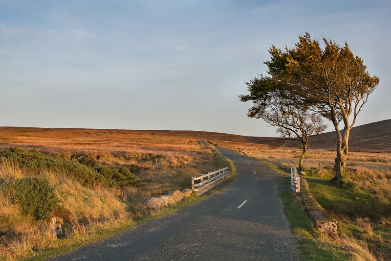 фототур, ирландия, закат Дорога в горыphoto preview