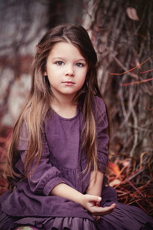 портрет,ребенок,осень ***photo preview