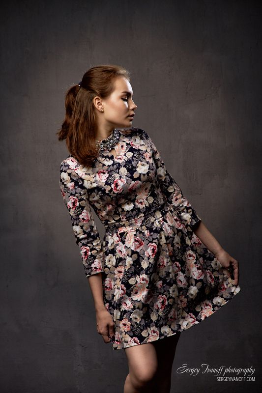 девушка, красивая, красота, красавица, портрет, лицо, платье Mystery Li 8917photo preview