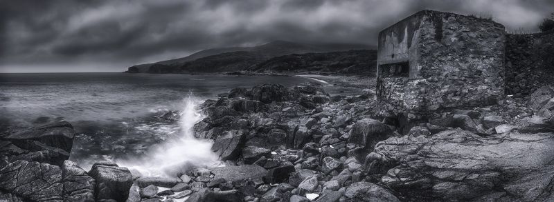 панорама, дот, море, осень Отголоски войны...photo preview