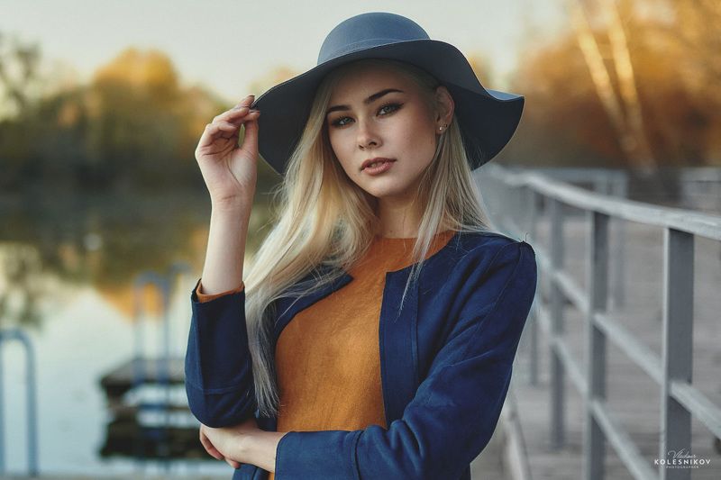 Осень, портрет, девушка, колористика, плэнер Портрет Анныphoto preview