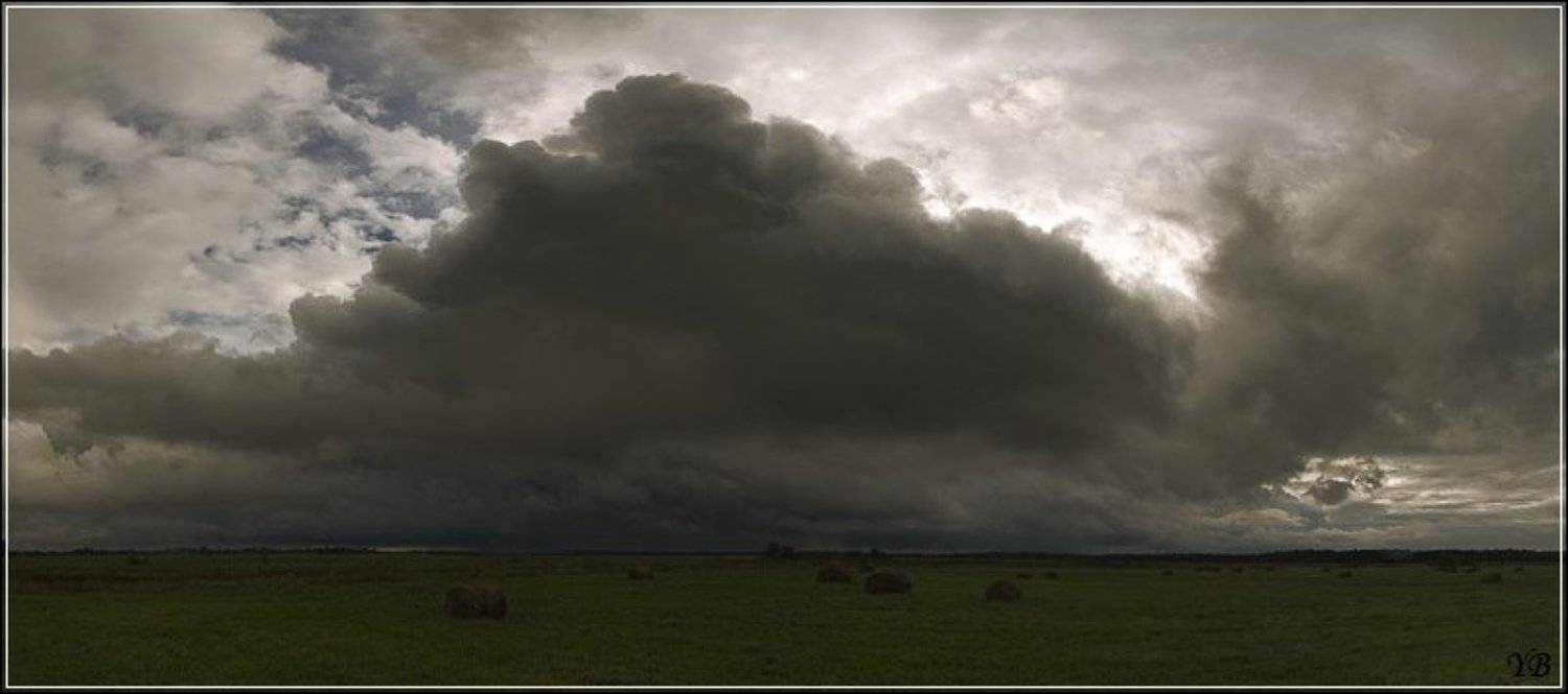 вечерело. непогода. Автор: Братаев Юра старая ладога, вечер, небо, непогода, облака, Братаев Юра