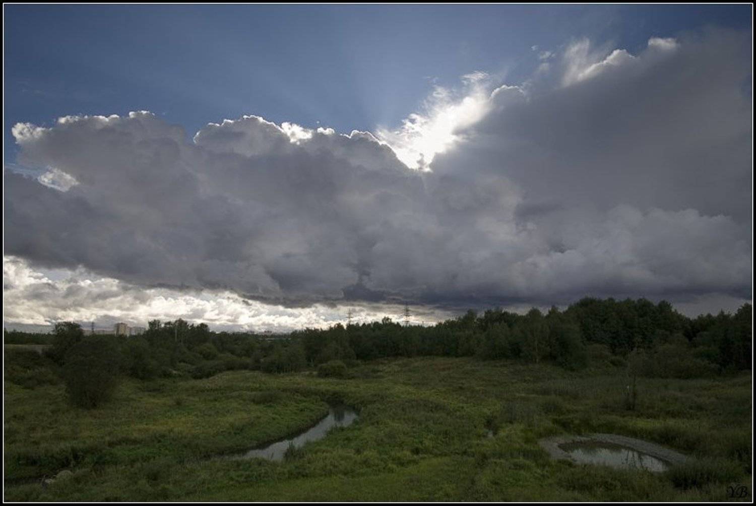 небо, облака, кад, Братаев Юра